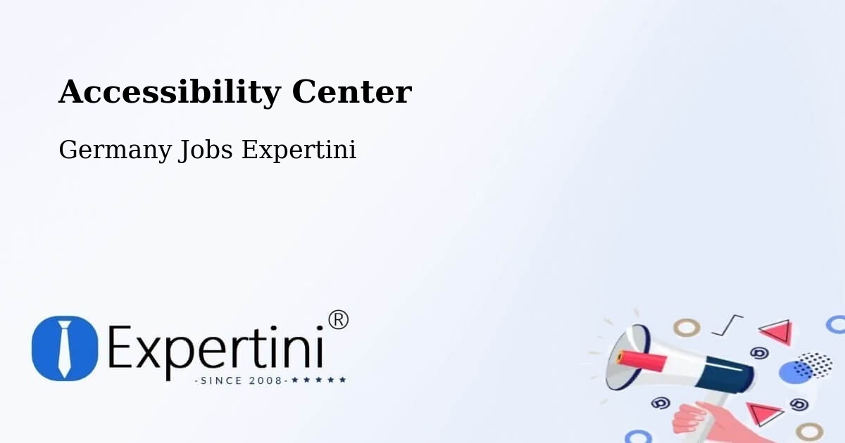 Accessibility Statement – Bann - Germany Jobs Expertini